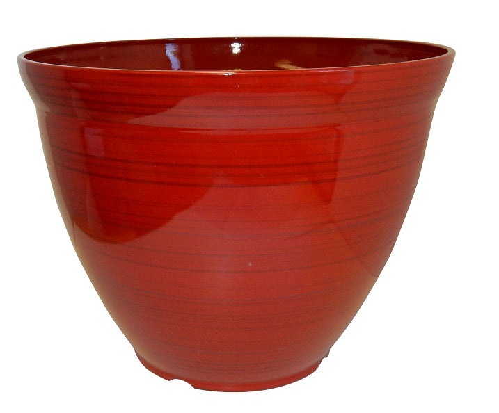 Planter, Glossy Red