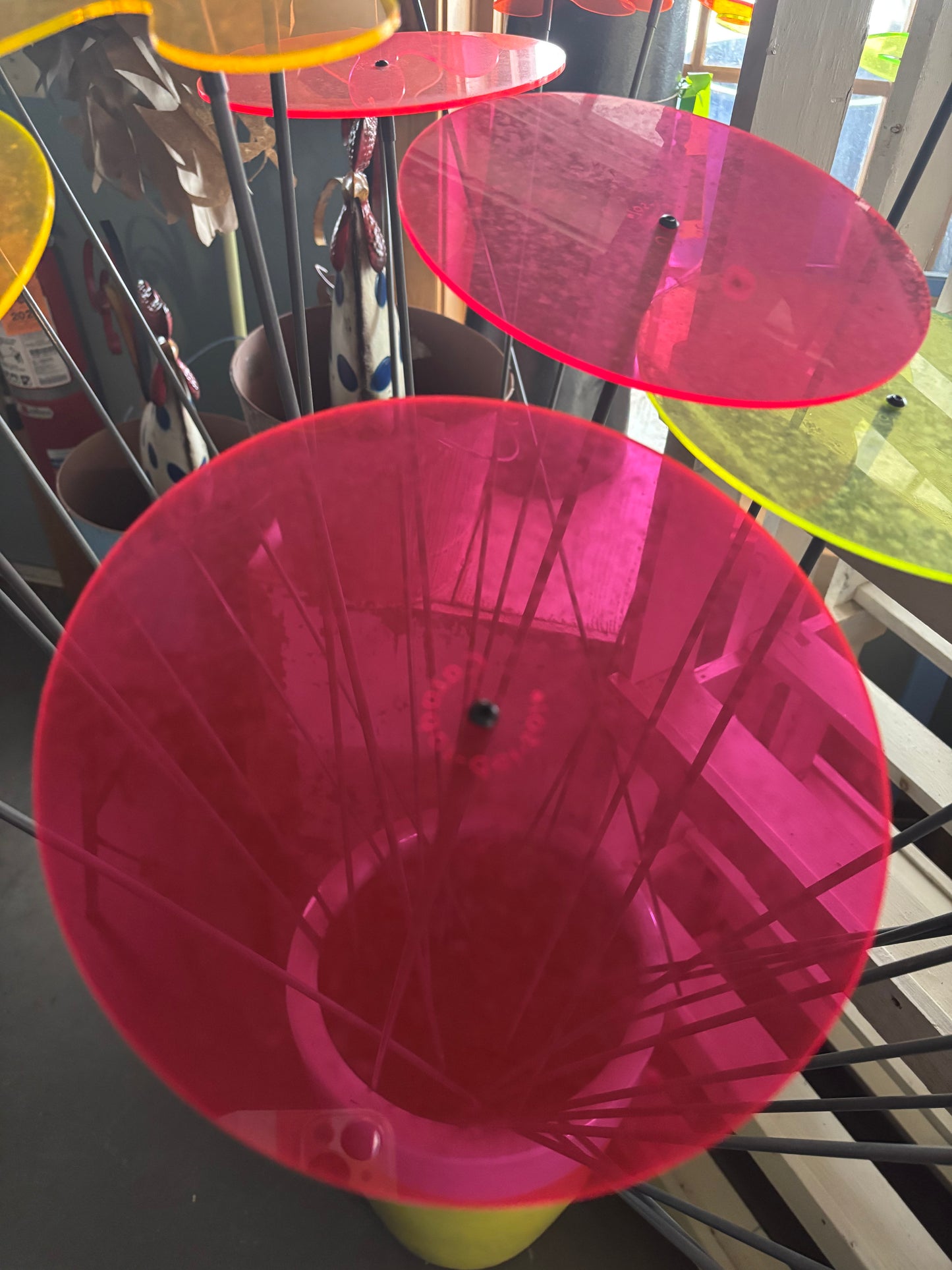 Sun Disk, Uno Red 8"