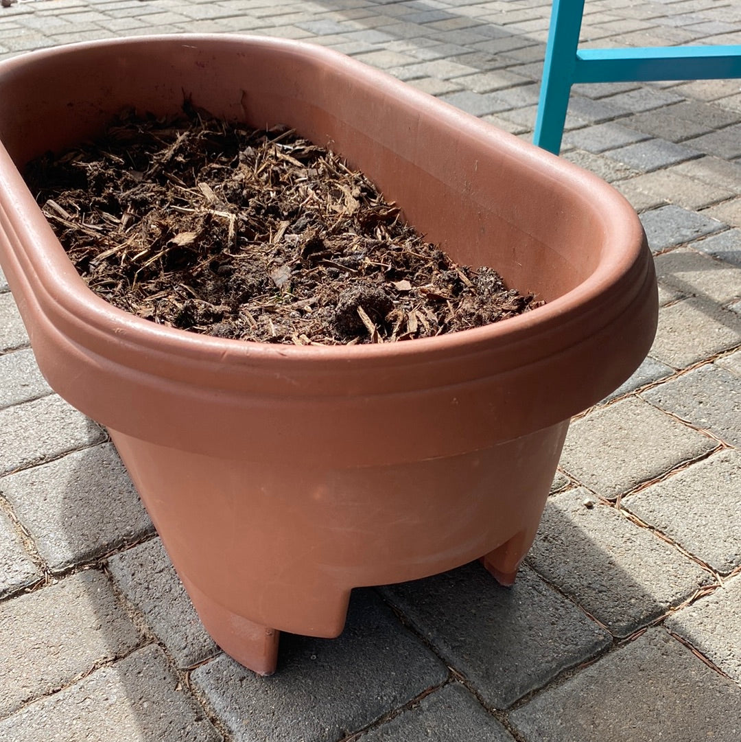 Planter, Deck Rail - Tan