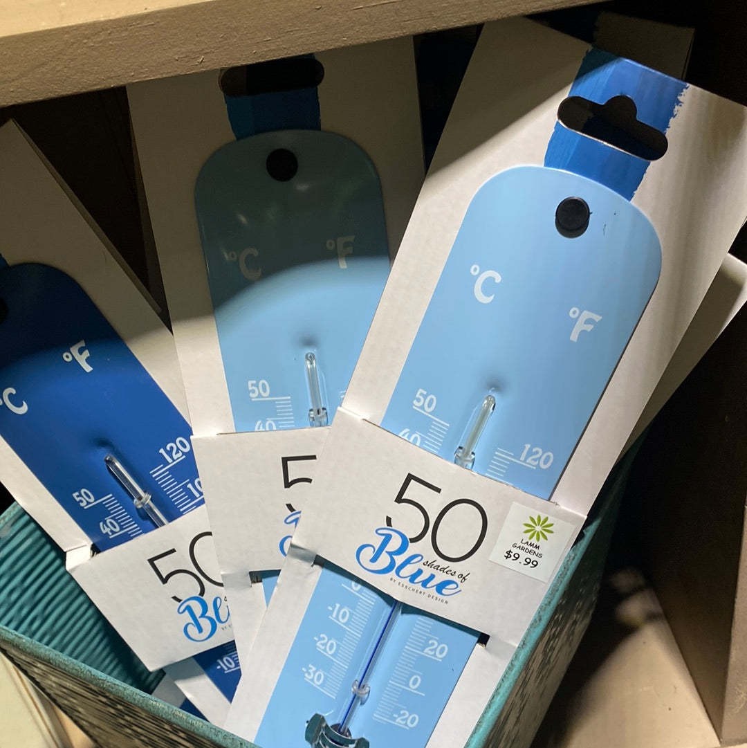 Thermometer, Shades of Blue