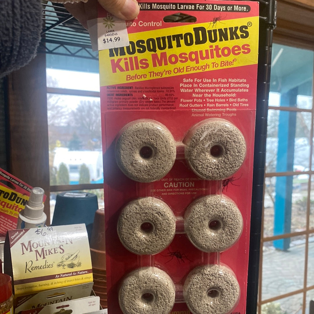 Mosquito Dunks 6 pk