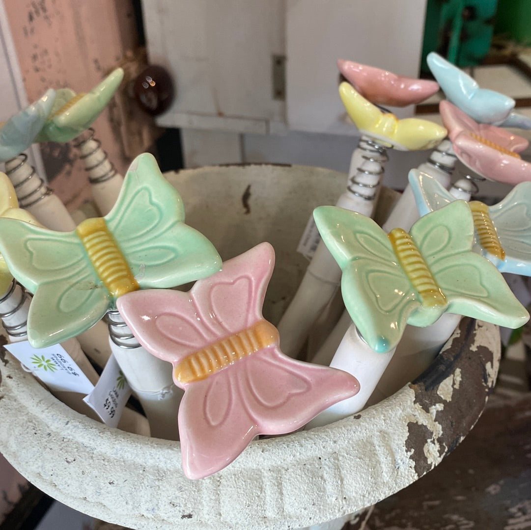 Butterfly Stake - ceramic-ceramic