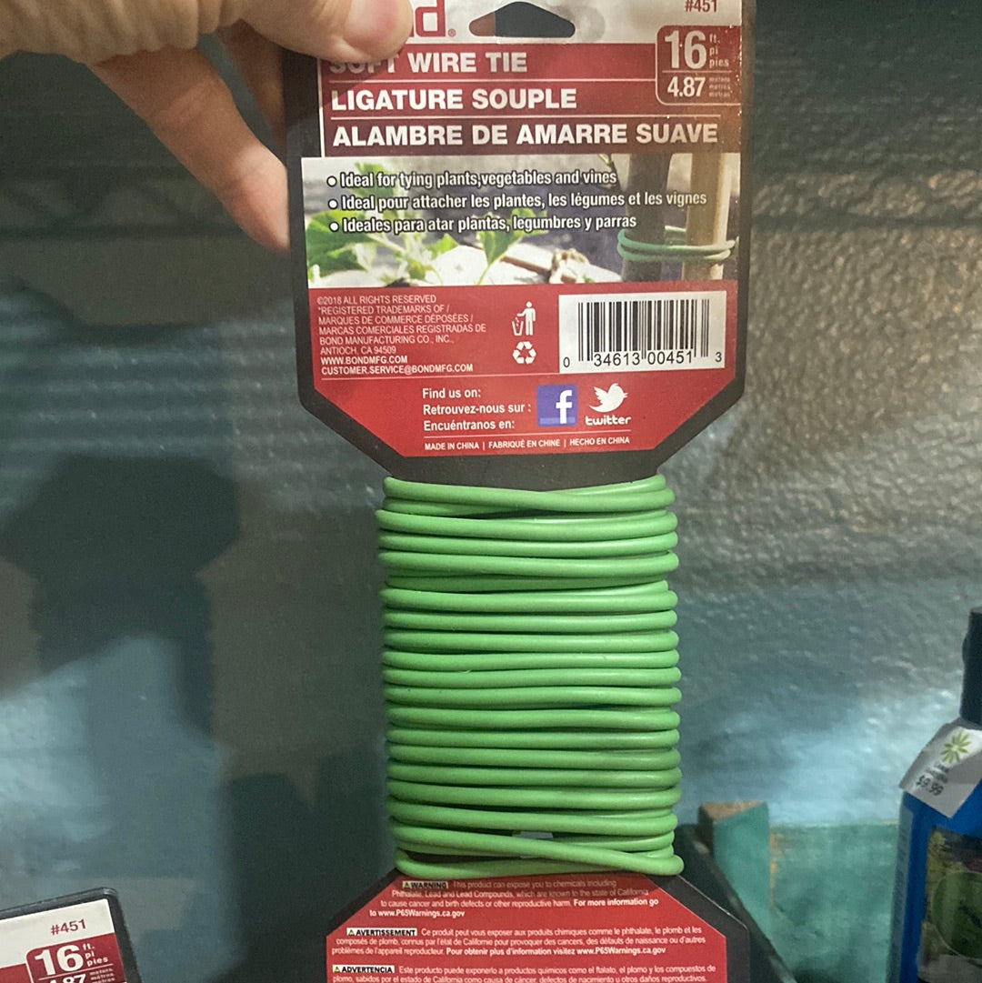 Soft Wire Tie-16'