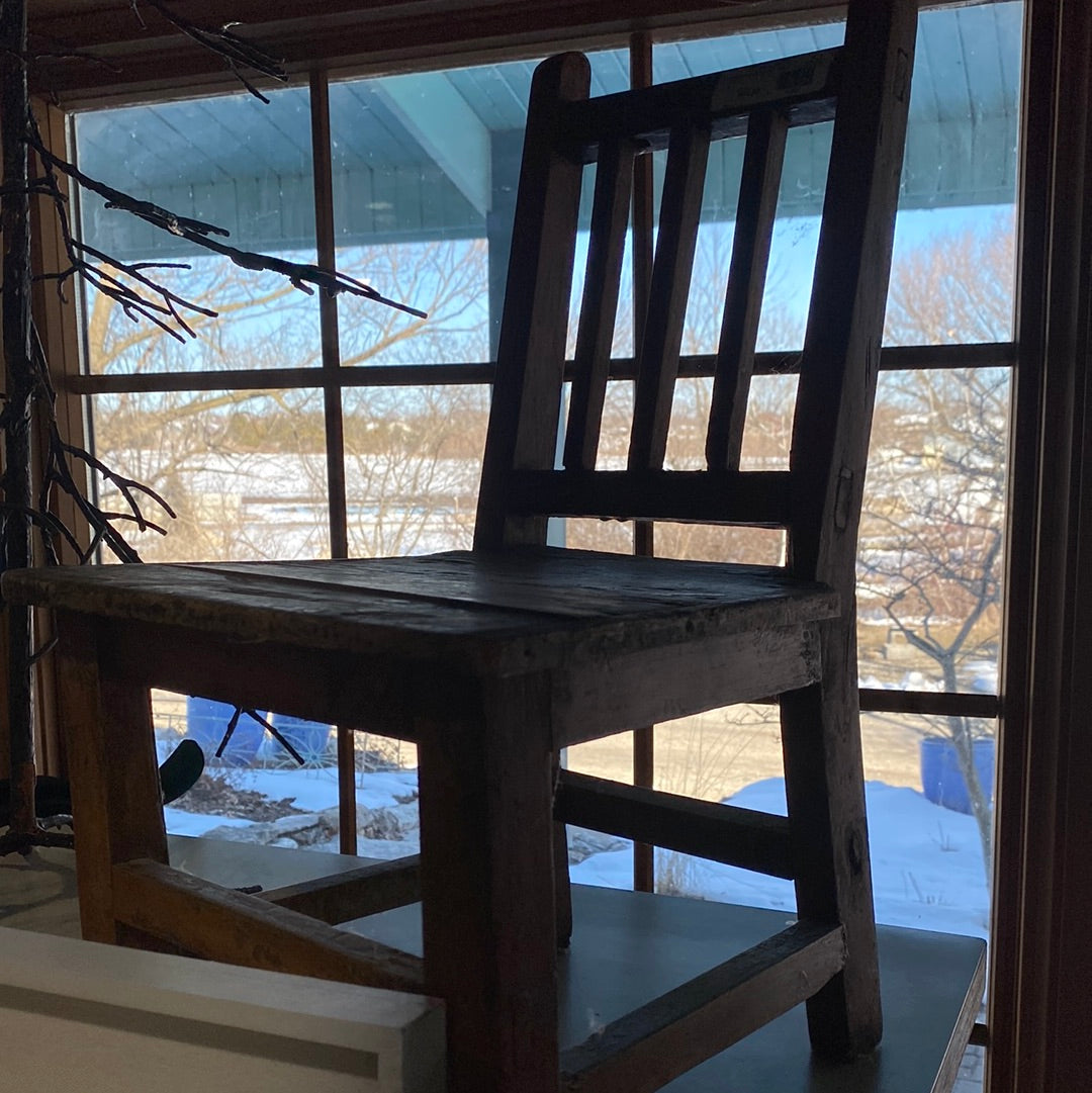 Child's Antique Painted Chair-Asst Colors