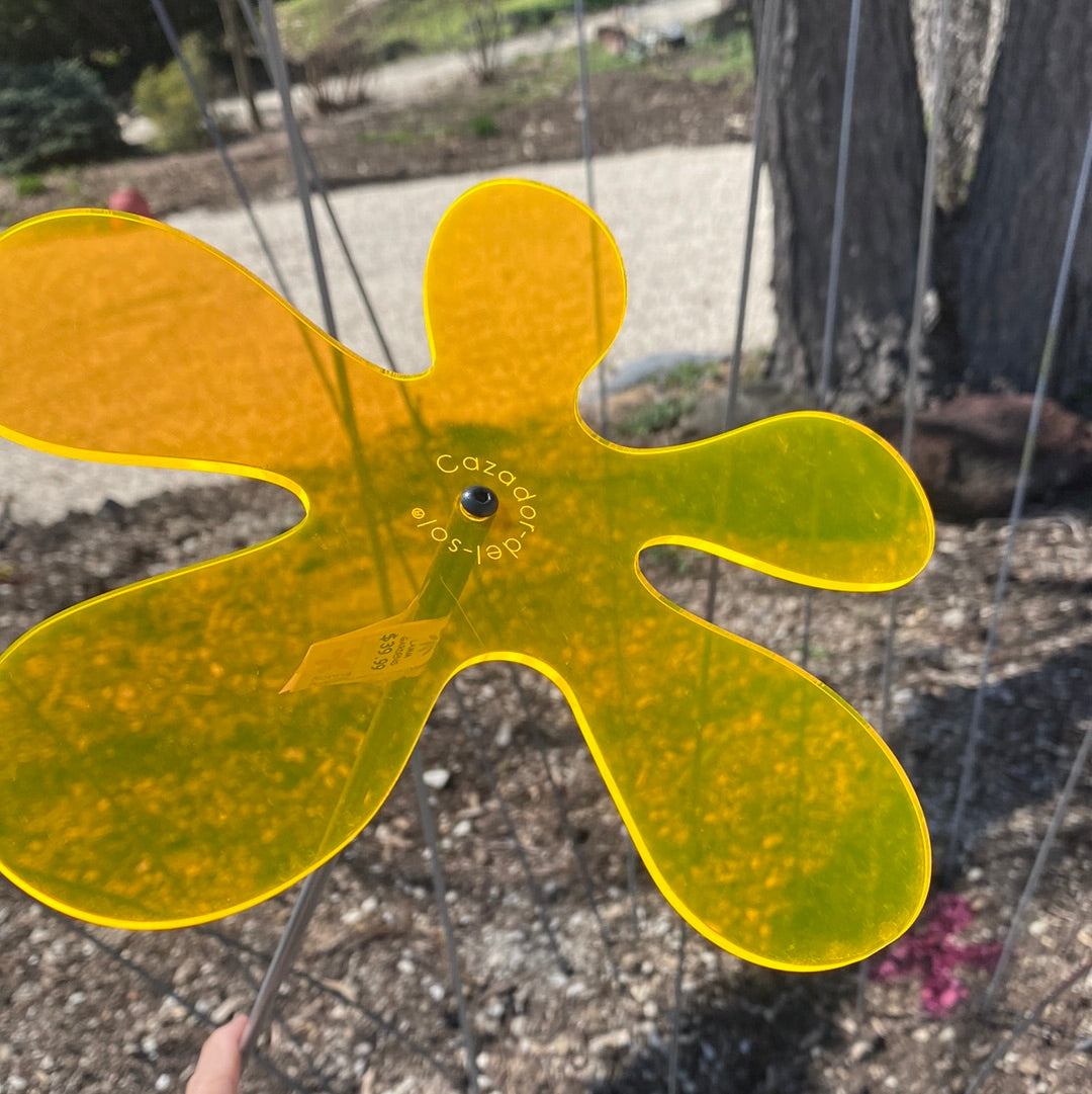 Sun Disk, Flower Yellow 8"