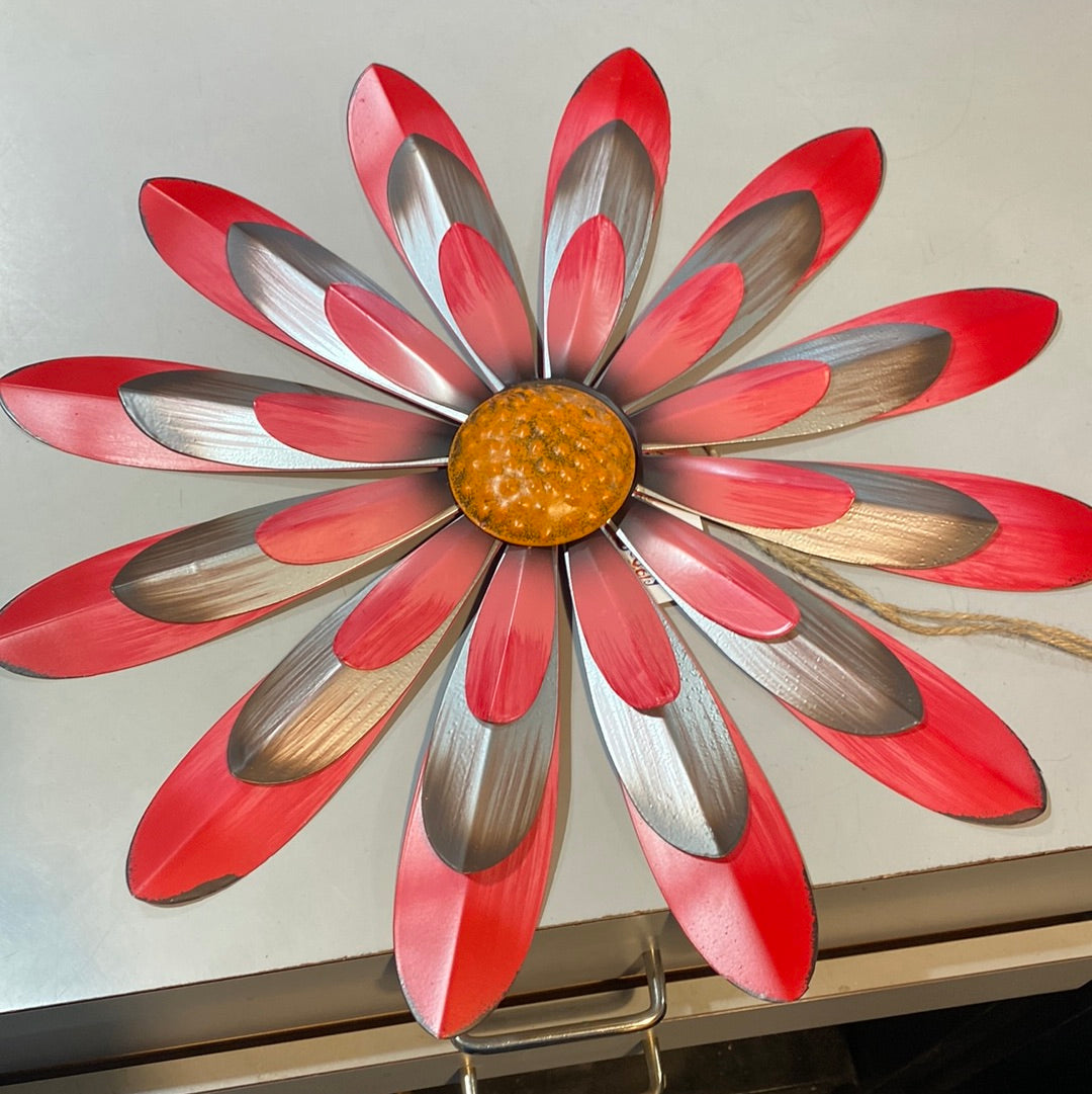 Flower, Two Tone Colors Metal