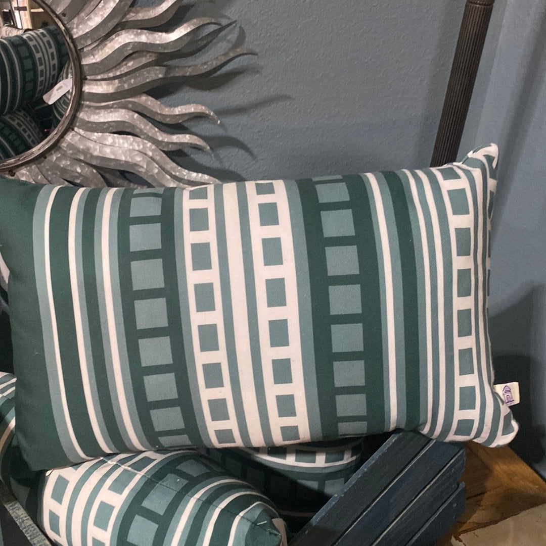 Pillow outdoor lumbar 12"x20"-rectangle