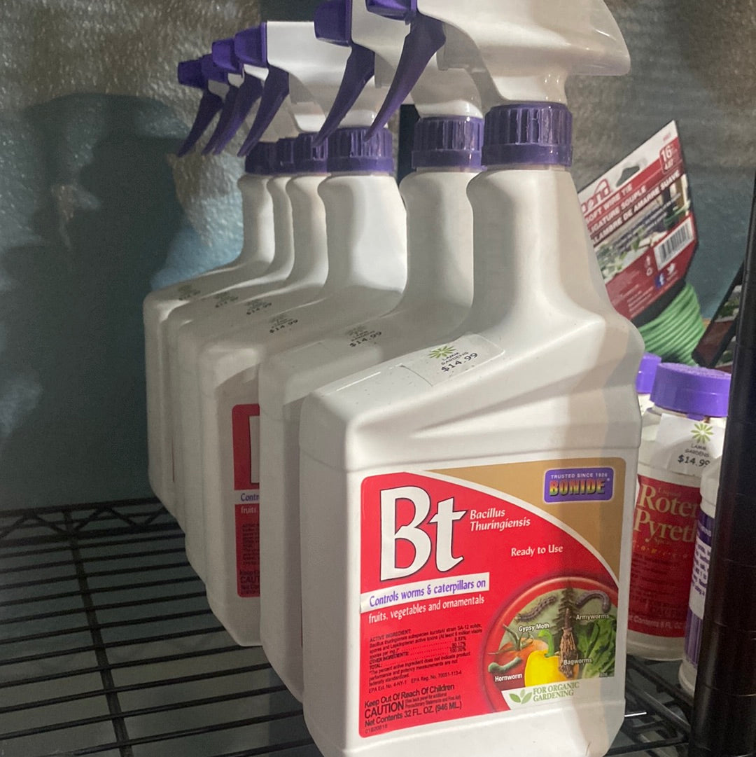 Bonide BT Thuricide Spray RTU