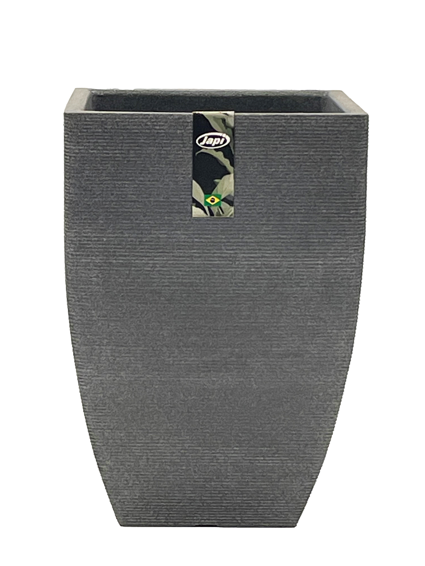 Planter - Linea Square Charcoal 18" x 30"