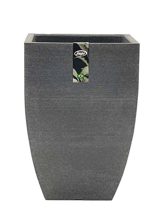 Planter - Linea Square Charcoal 18" x 30"