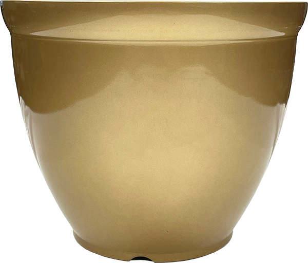 Planter, Metallic Gold