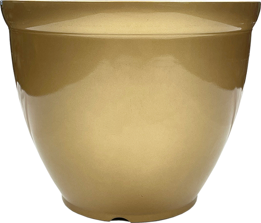 Planter, Metallic Gold