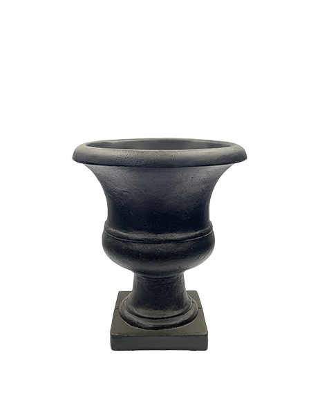 Urn - Dark Gray/Slate 17" rolled rim