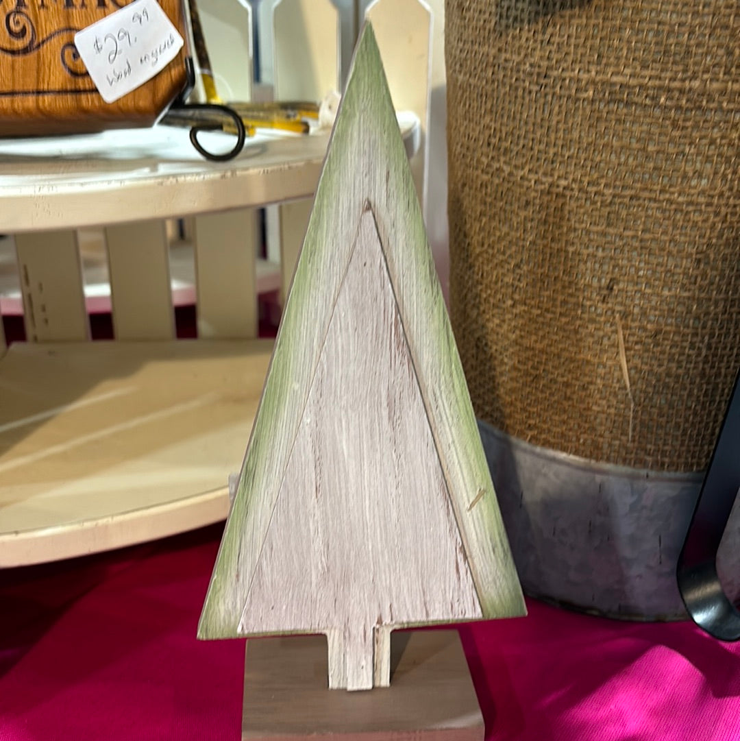 Christmas Tree, Triangle wood