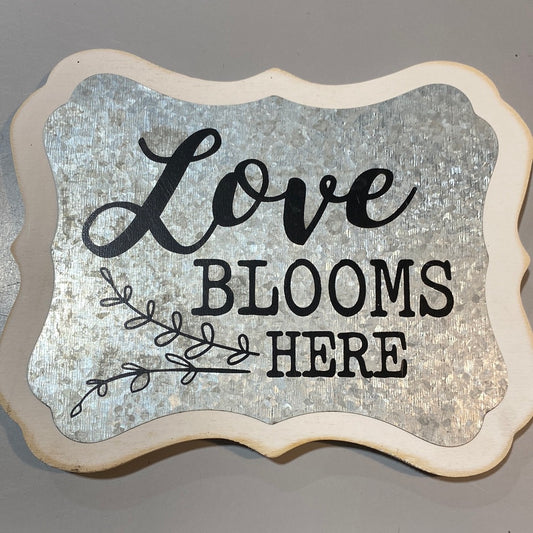 Love blooms here