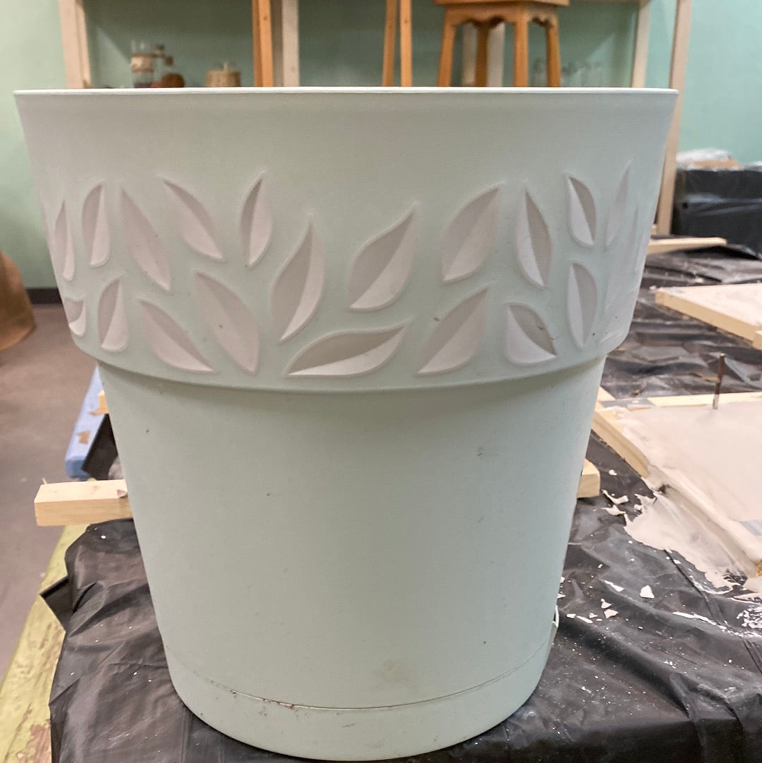 Leaf Planter - blue-11.8"