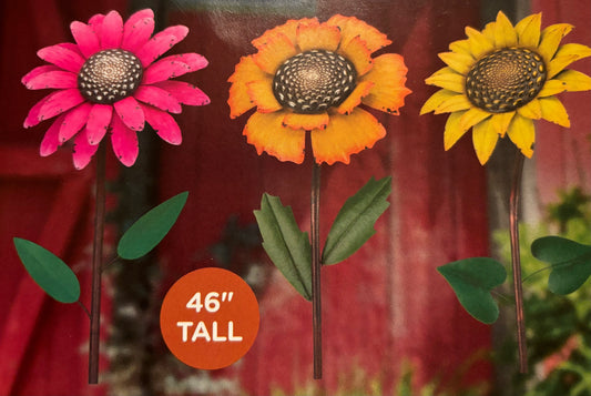 Vintage Flower Stake 46"
