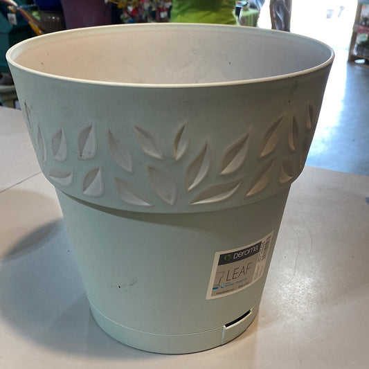 Leaf Planter - blue 9.8"