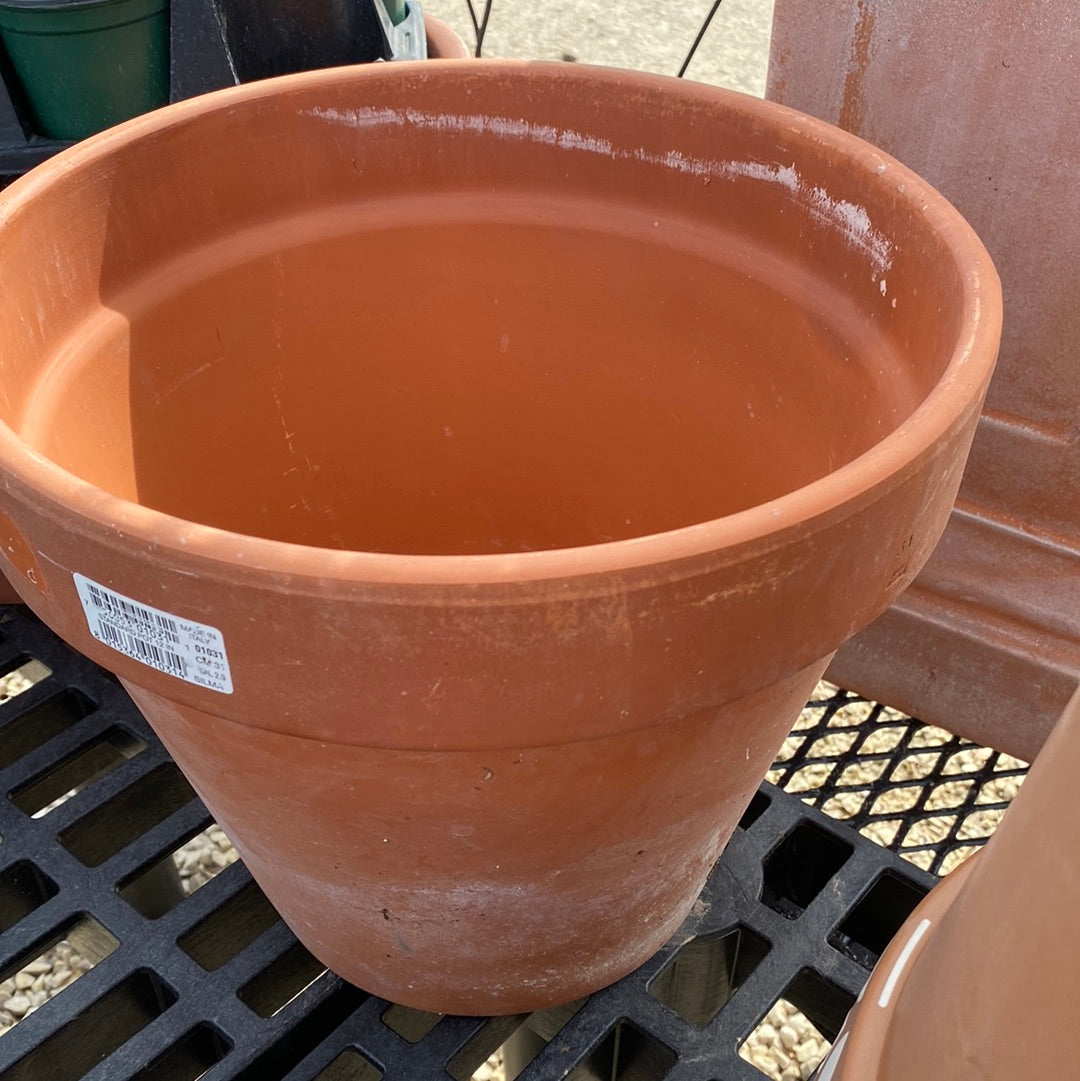 Pot, Terra cotta clay 12”