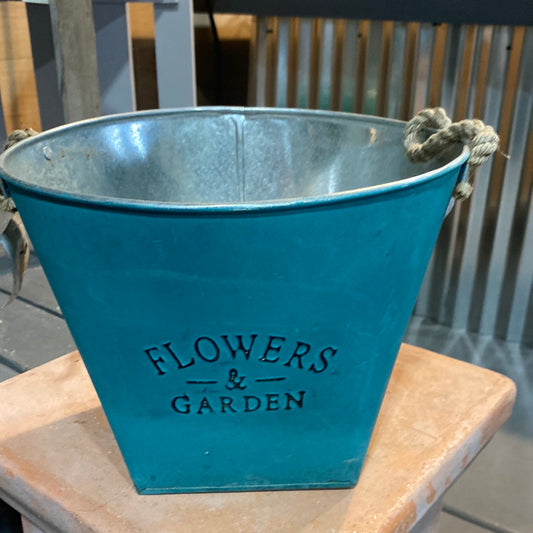 Flowers&Garden Color Planter-10" metal
