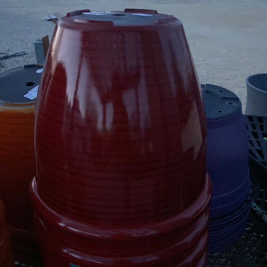 Ceramica 12" Planter Red