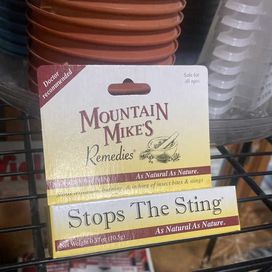 Mountain Mike's Bee Sting