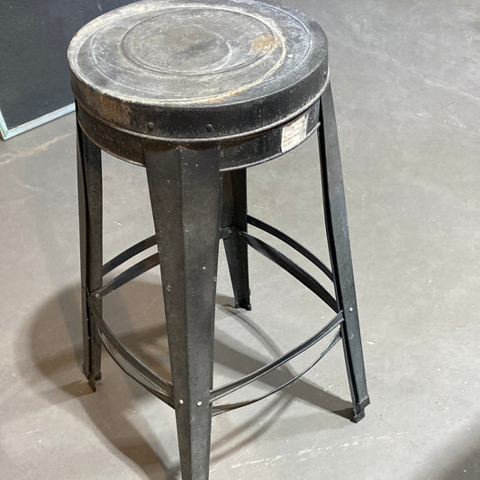 Stool - Galvanized metal