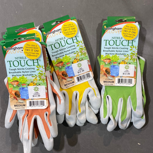 Nitrile Touch Gloves-Medium