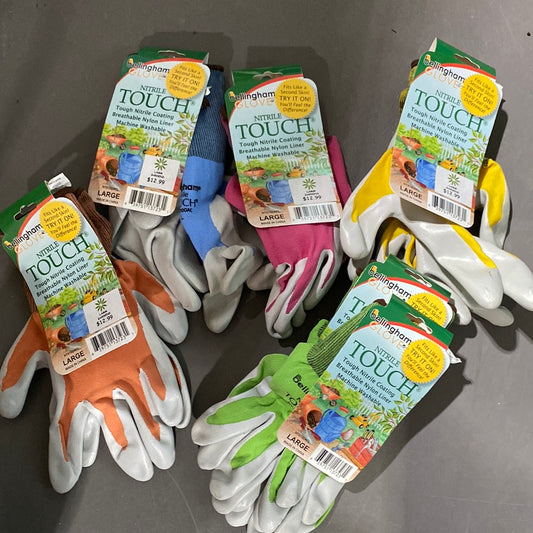 Nitrile Touch Gloves-Large