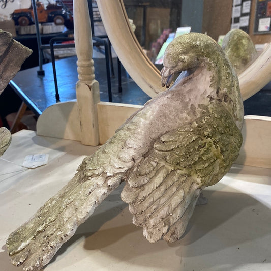 Dove Preening Statue