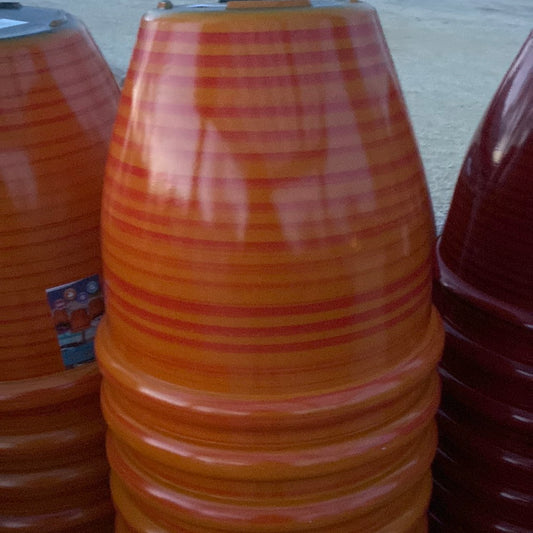 Ceramica 12" Planter Orange