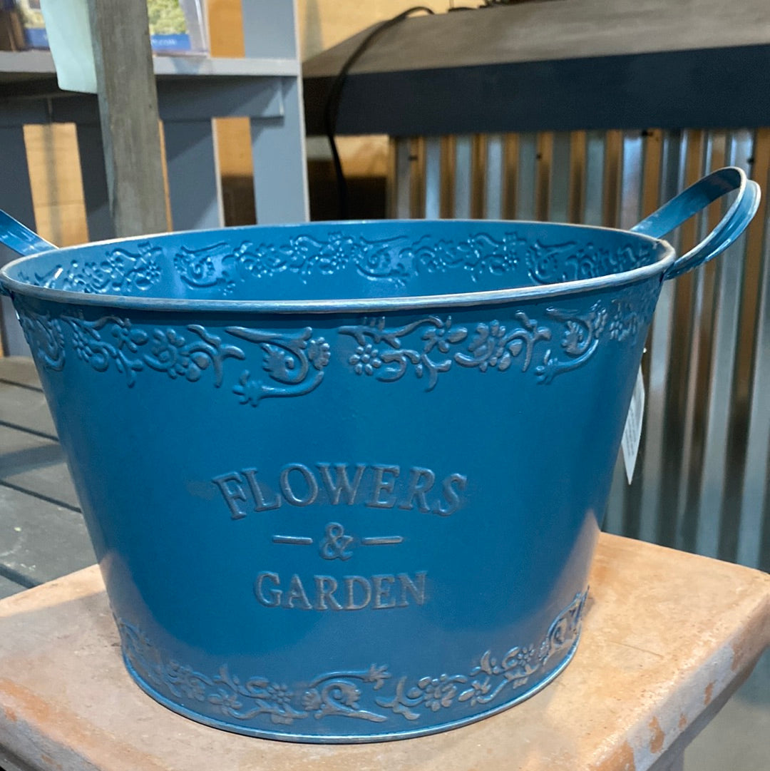 Flowers&Garden Vintage Pot-11"