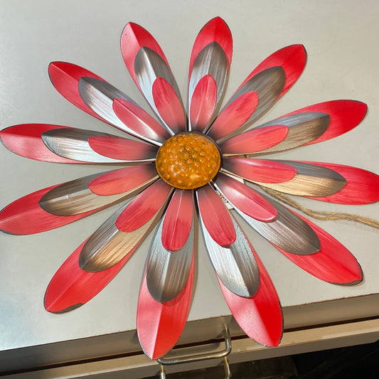 Flower, Two Tone Colors Metal