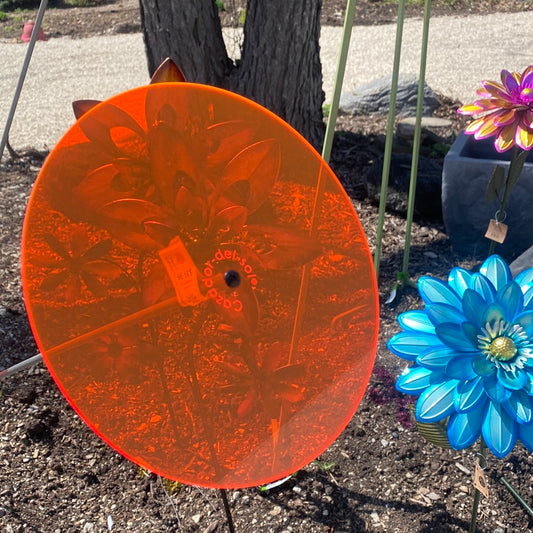 Sun Disk, Uno Orange 8"
