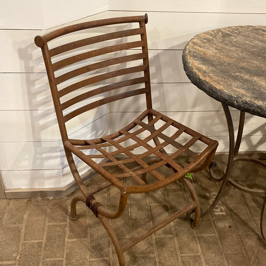 Chair, Iron tube bistro chair